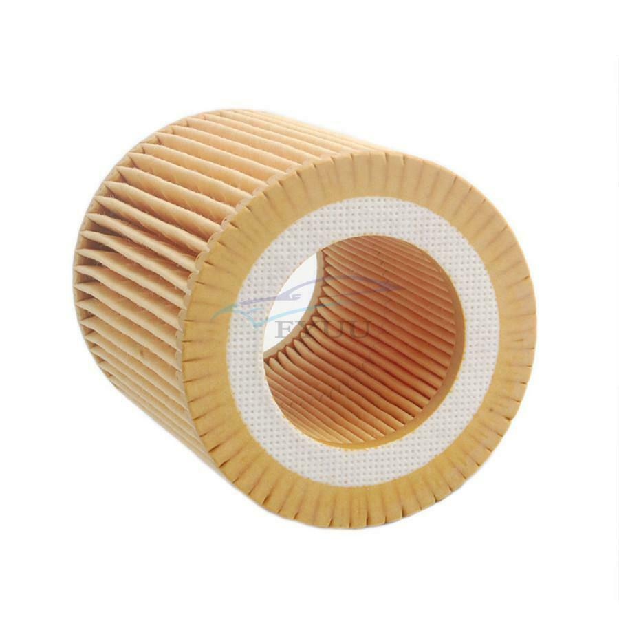2PCS Car Oil Filter Kit 11427566327 For BMW 1 3 5 Series E60 E61 E84 E85 E91 E92