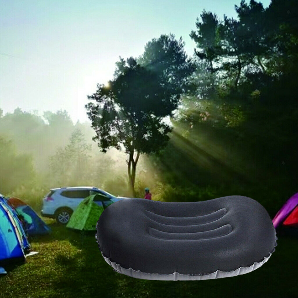 Ultralight Inflating Camping Pillows, Compressible Travel Pillow for Neck &