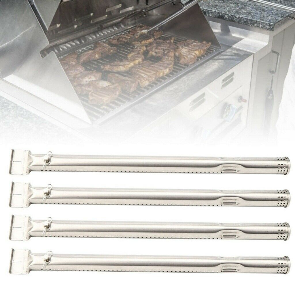4x Gas Grill Tube Burner Replacement for Charbroil 463241414 463449914 466241013