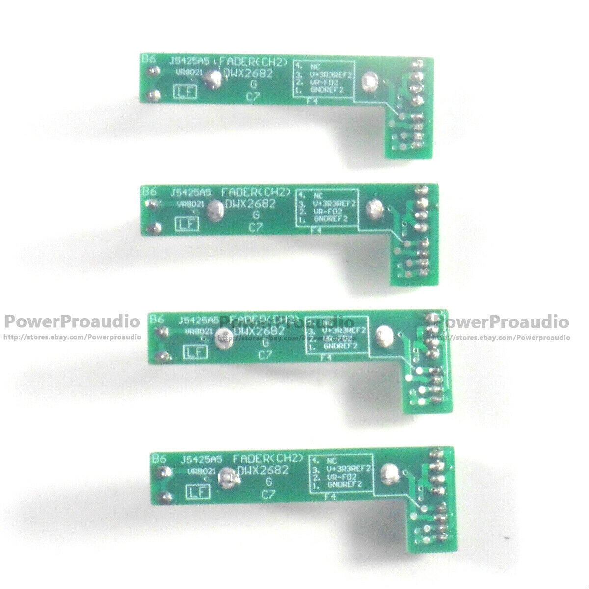 4X UPGRADE Ch2 or Ch4 Fader Assembly for Pioneer DJM 700 (DWX2682/DWX2684) ALPS