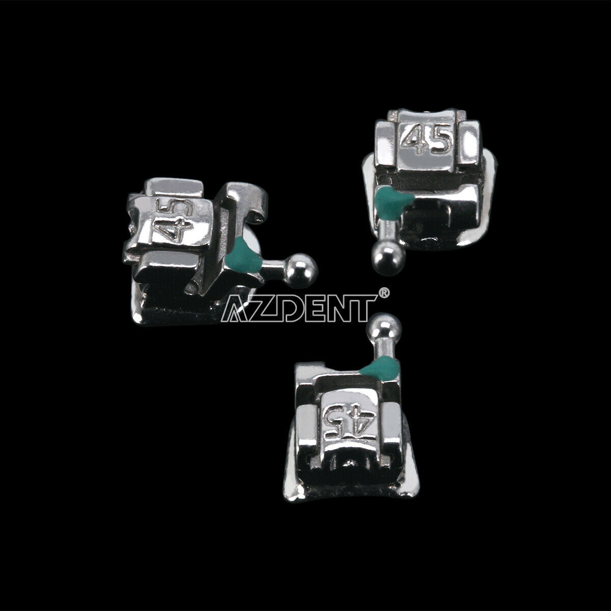 Damon Clear Style Dental Ortho Self Ligating Ceramic Brackets MBT 022  U/L 4 5