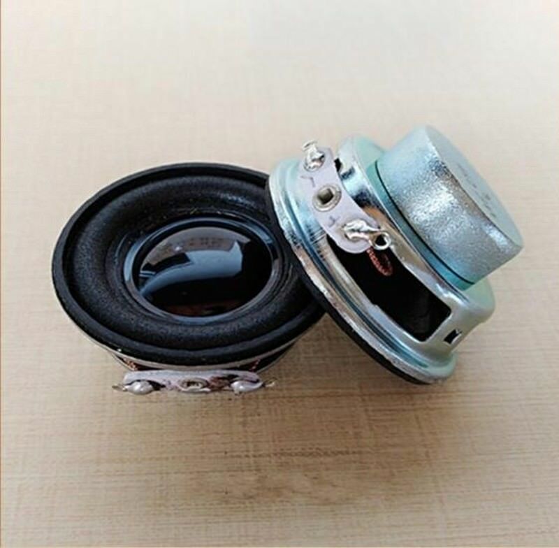 2pcs 1.5"inch 40mm full-range speaker 4Ω 3W Round loudspeaker HiFi audio parts