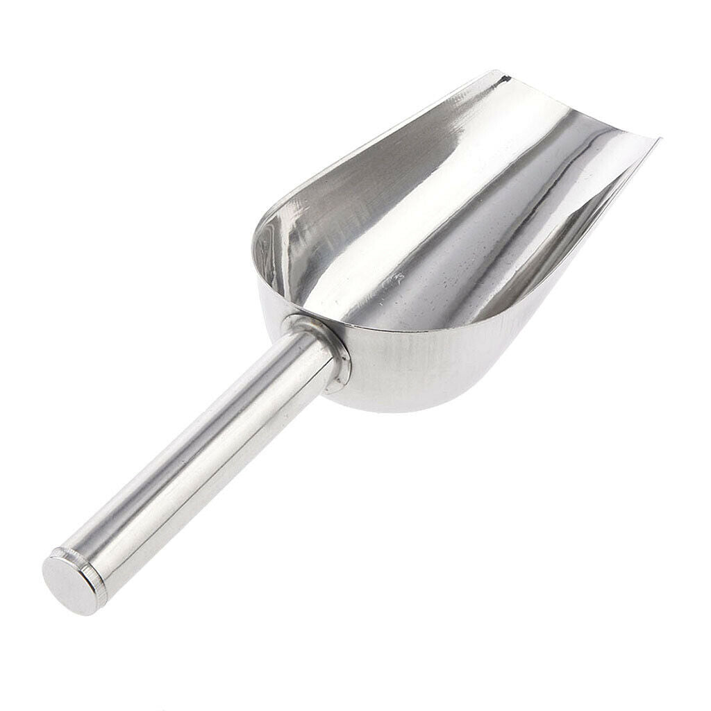 Multi-purpose Stainless Steel Ice Scoop Coffee Food Scoops Kitchen Supplies