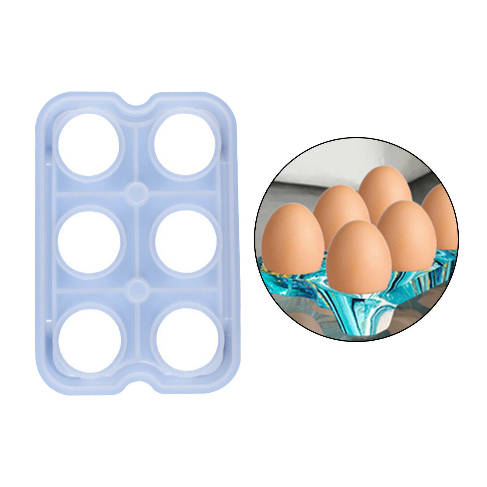 Silicone Egg Holder Rack Mold Egg Storage Rack Casting Silicone Mould