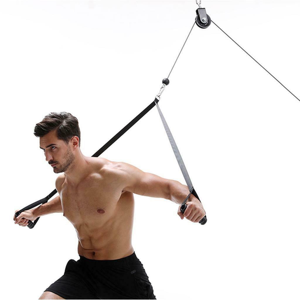 Pull Up Handles Non Slip Hand Grips 300kg Bearing D-ring Strap Handle for Gym