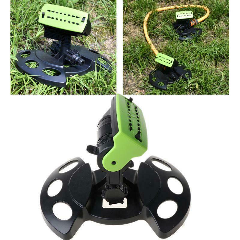 16 Holes Water Spray Automatic Sprinkler Nozzle Oscillating Watering Garden Lawn