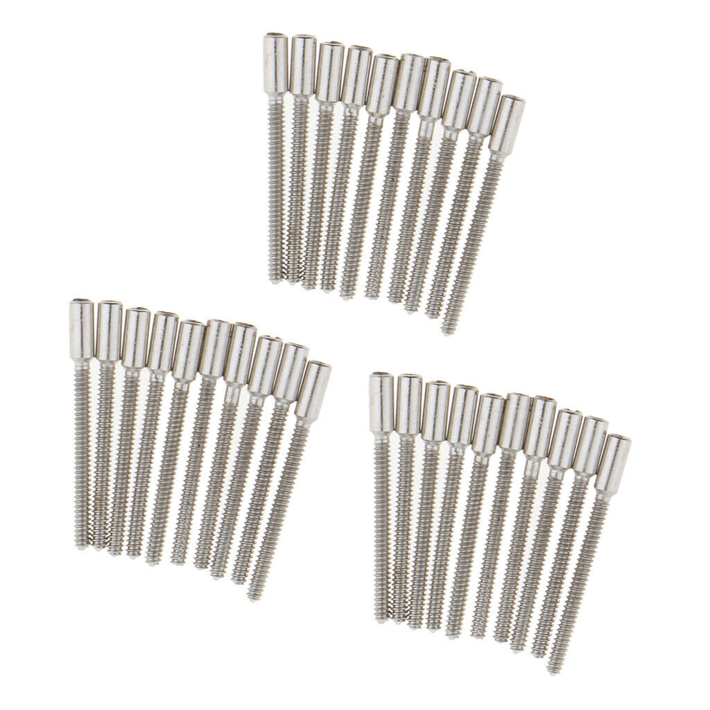 Bulk 30x Wristwatch Stem Extensions Extenders Bar 11.5mm Watch Repairing