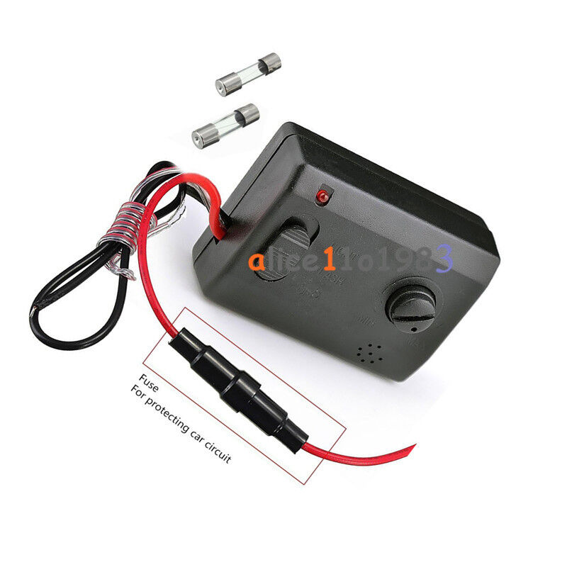 Car LED 12V 2A Voice Music Sensitive Sensor Sound Activated Controller Switch