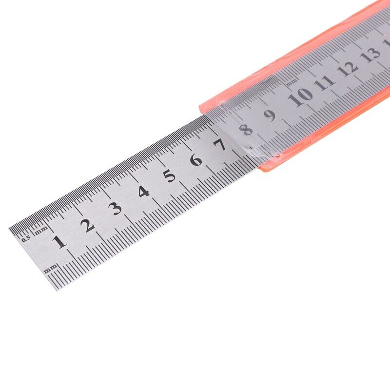 Groove Right Stainless Steel Metric Ruler 50 cm Stainless Metric Ruler W8D6D6