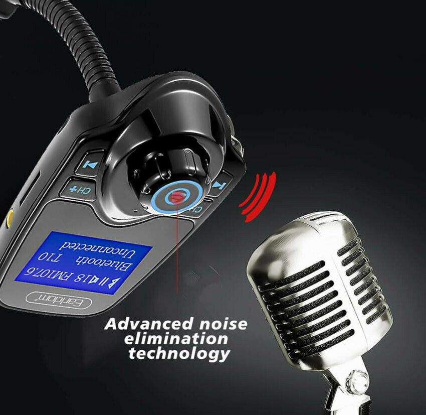 Car FM Transmitter Wireless Bluetooth Handsfree Kit MP3 Player USB Charger AUX