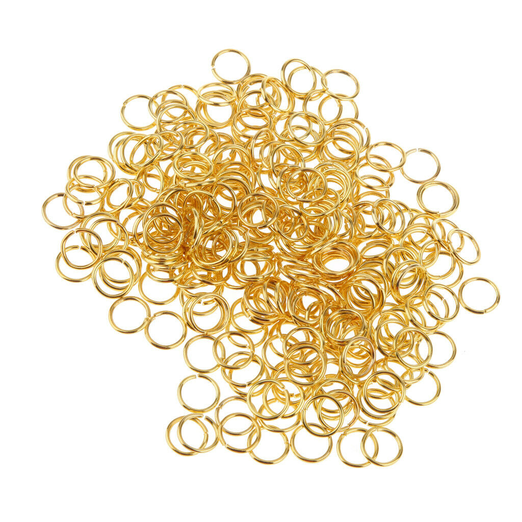 600pcs Jump Rings for Chain Maille Jewelry Open Jump Rings Findings Crafts
