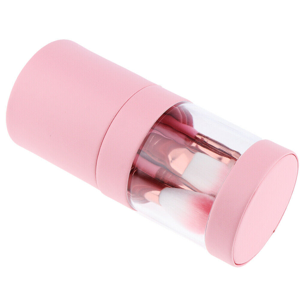 12 Pieces Eye Nose Face Makeup Brushes Blush Powder Foundation Brush Pink