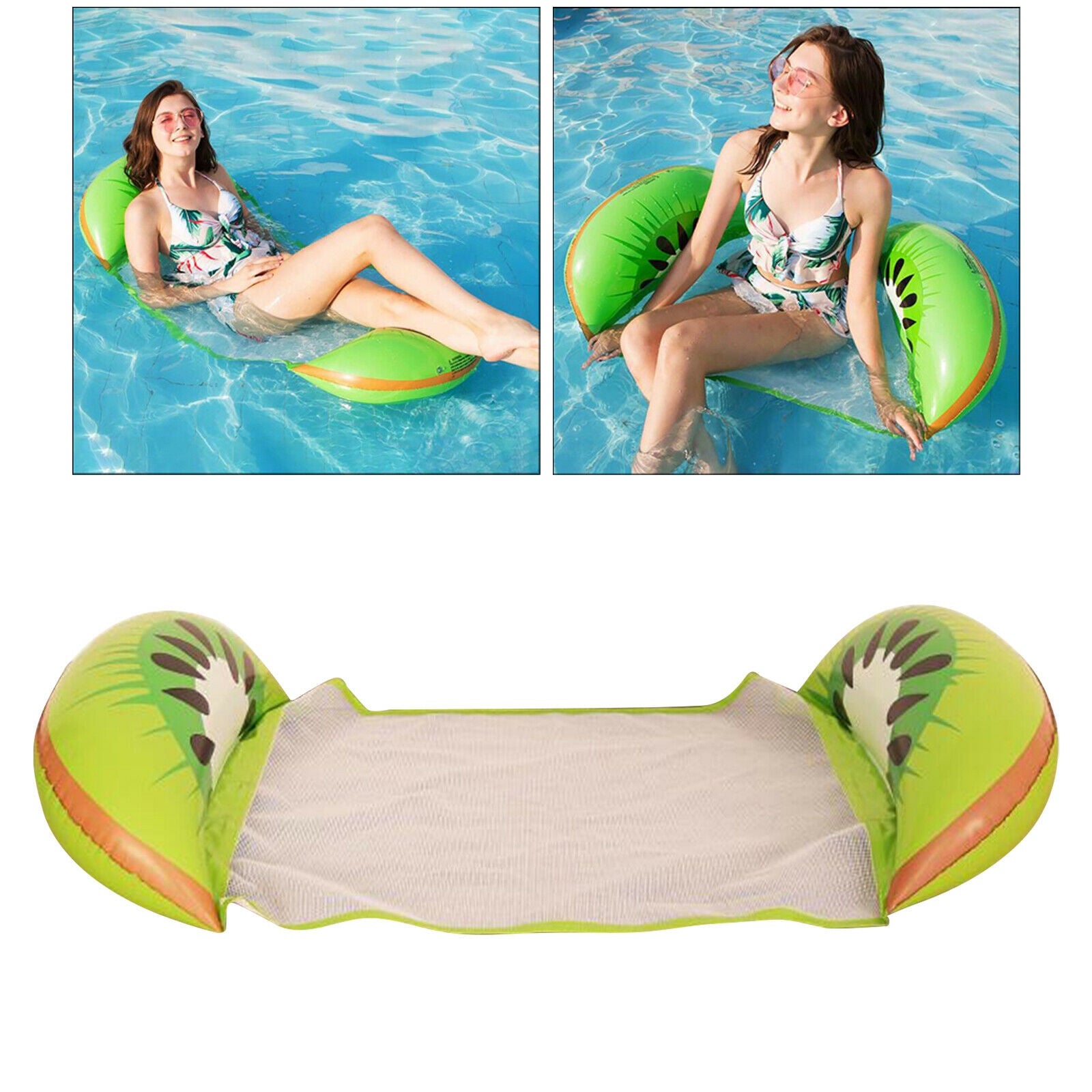 Inflatable Pool Hammock Floatings Chair Bed Lake Party Indoor Accessories D