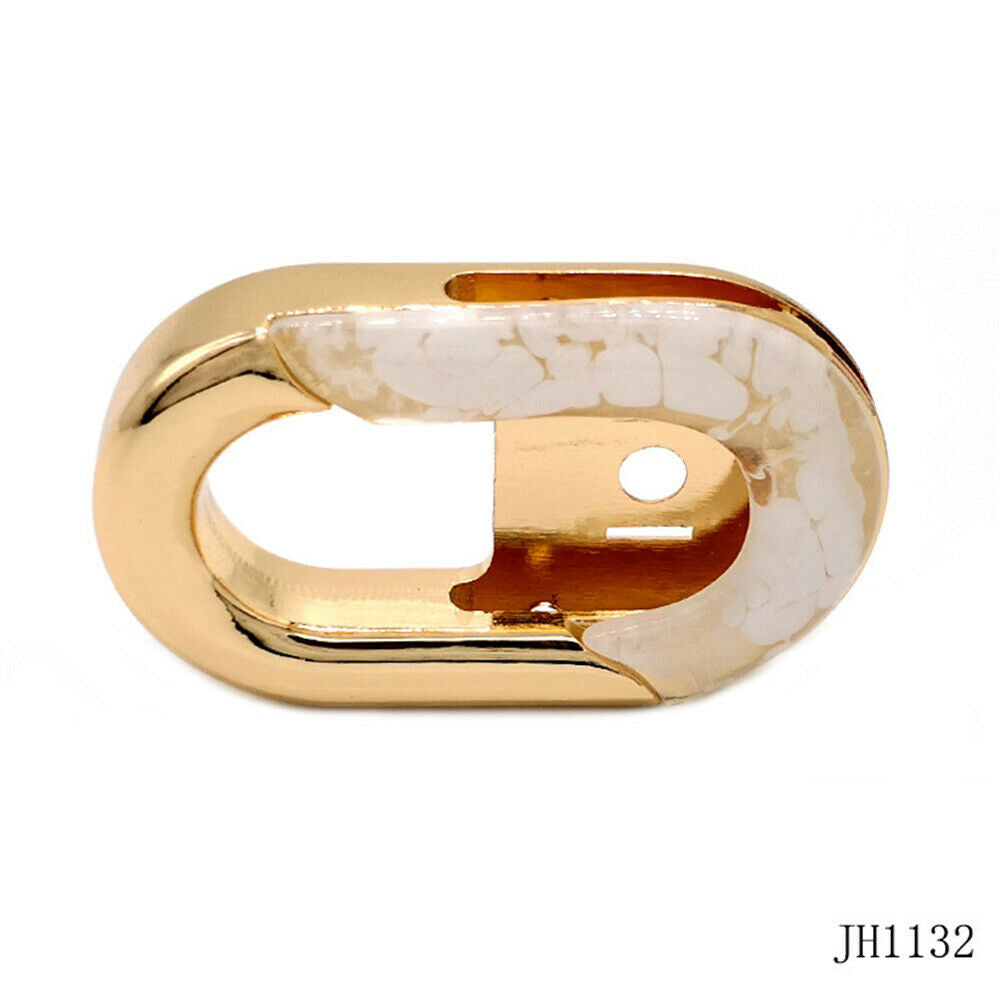 Oval Magnetic Lock Bag Clasp DIY Handbag Purse Hardware Replacement Accessories