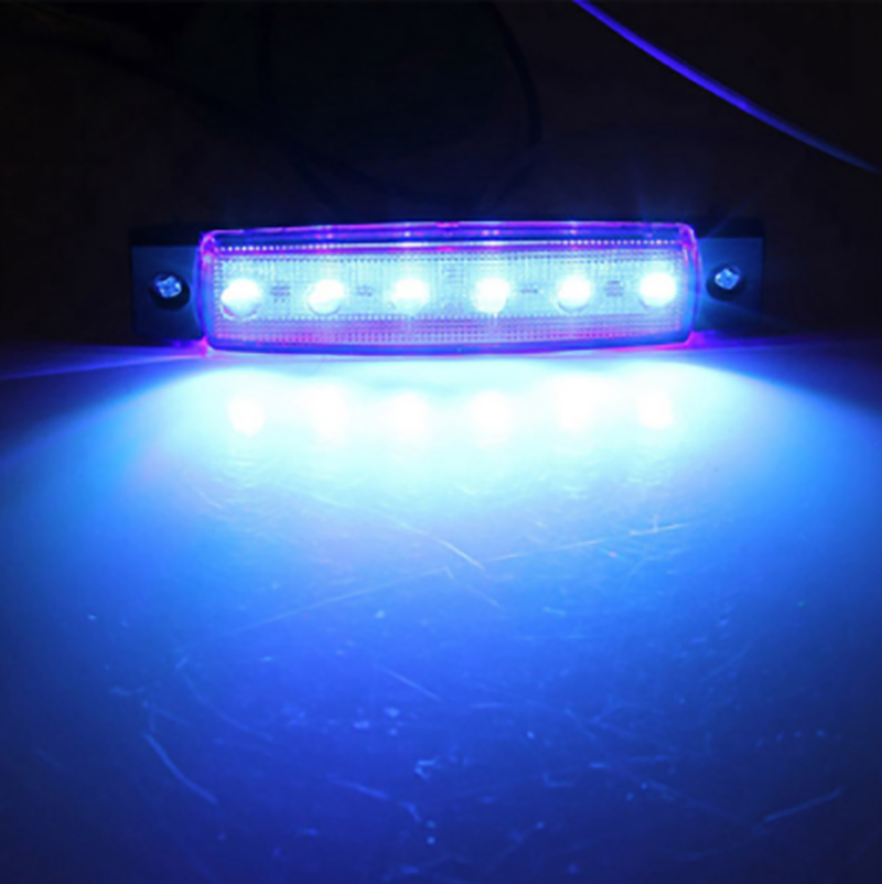 3X Blue Marine Led Lights Courtesy & Utility Strip for Boat Yacht Pontoon Kayak