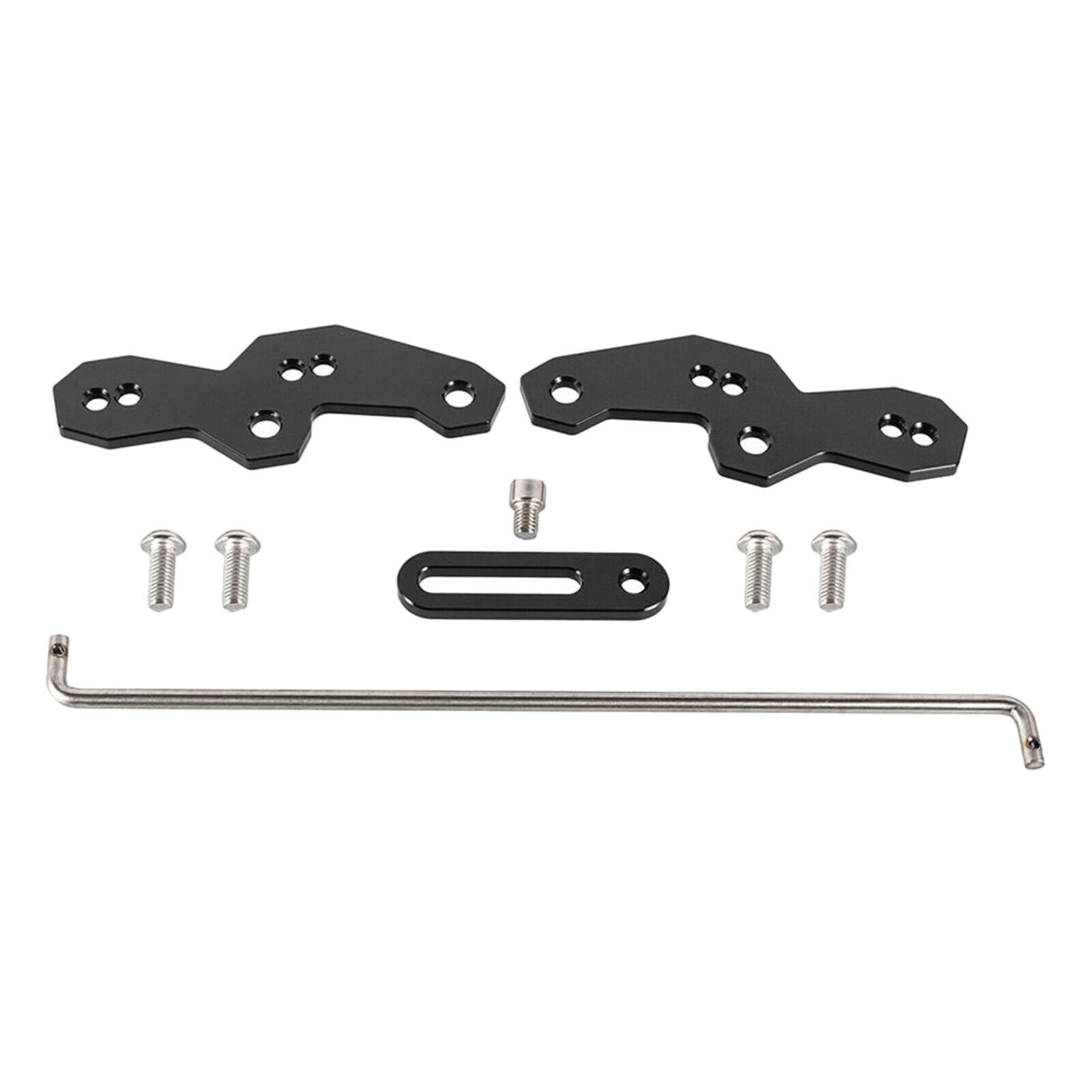 Rearset Base Relocation Brackets Kit for Yamaha YZF-R15 V3 2017-2019 Black