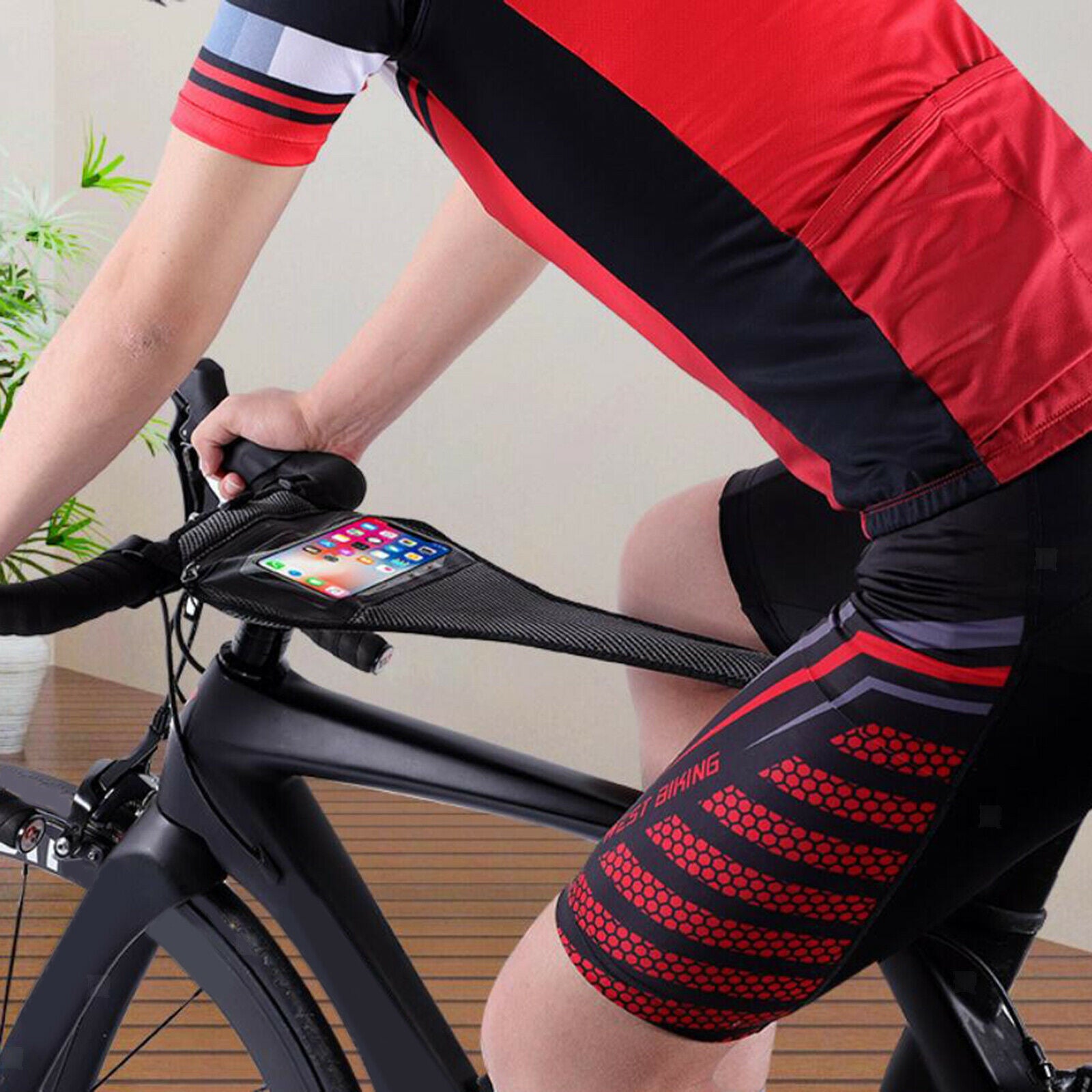 Road Bike Frame Sweat Guard Bicycle Trainer Sweat Net Sweat Catcher Cover