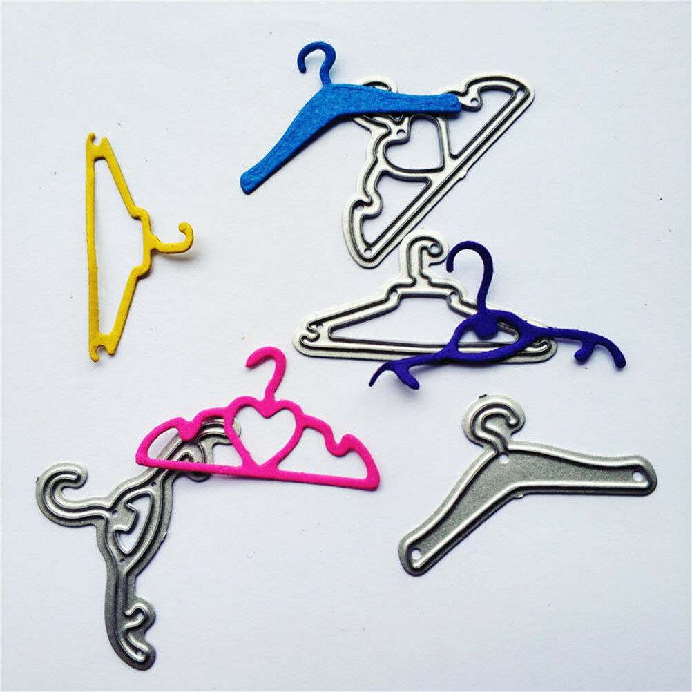 Vivid Clothes hanger Design Cutting Dies For Scrapbooking Card Craft Dec.l8