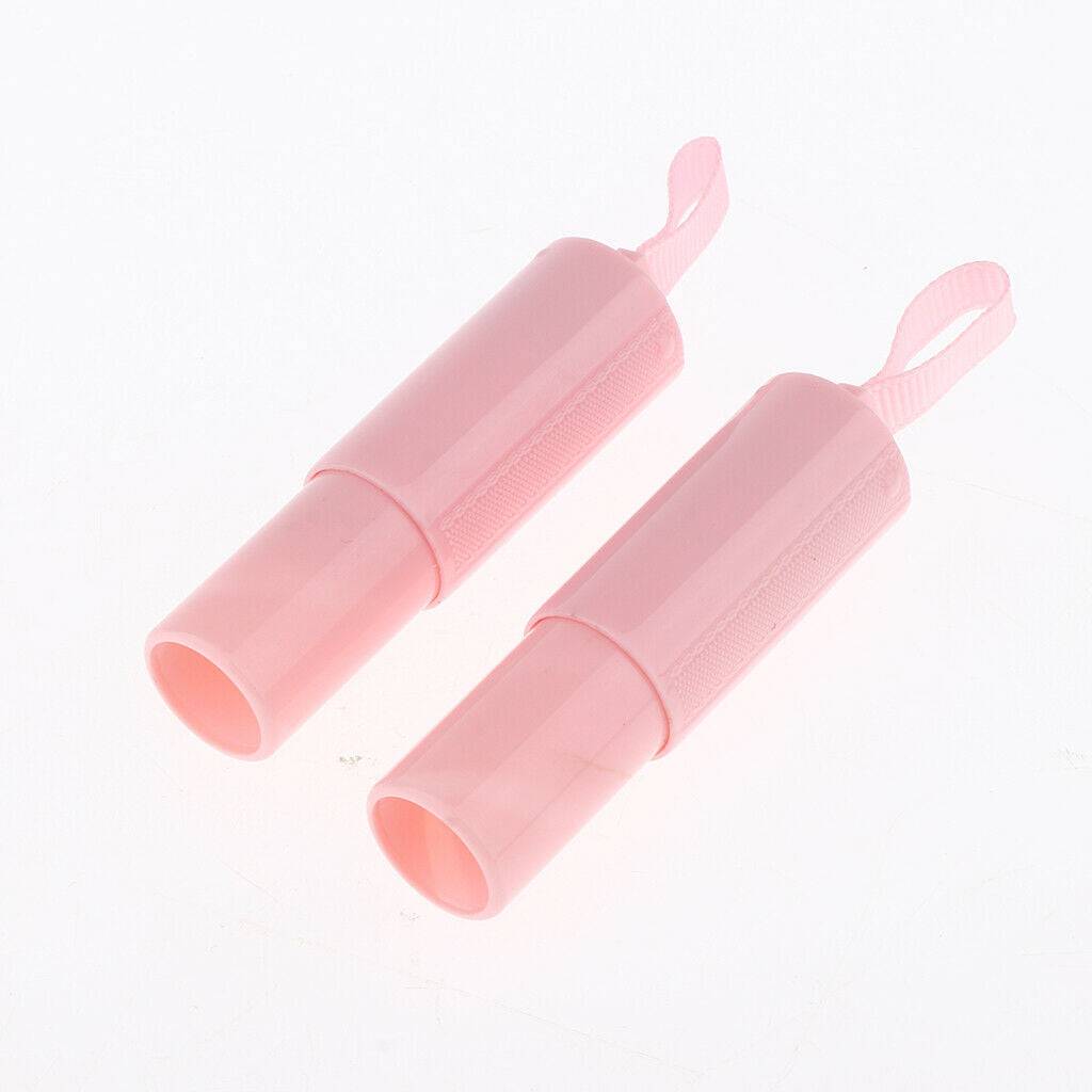 5PCS Empty High Grade Lipstick Containers Elegant Lip Balm Tubes + Caps for
