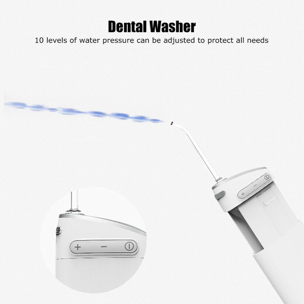Electric Oral Irrigator Dental Water Floss Teeth Cleaning Flusher USB Charging