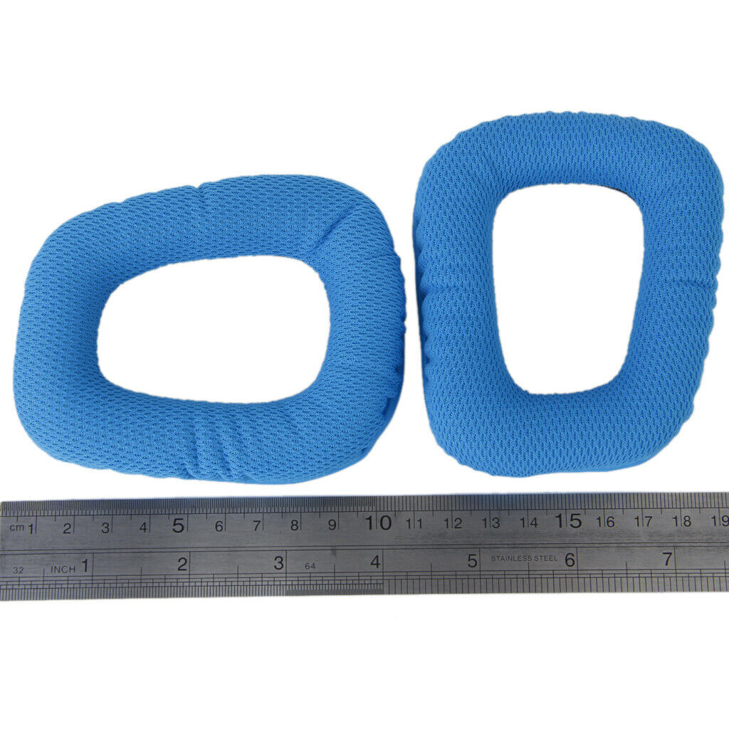 2 Pairs Replacement Ear Pads Ear Cushions for Logitech G35 G930 G430 F450