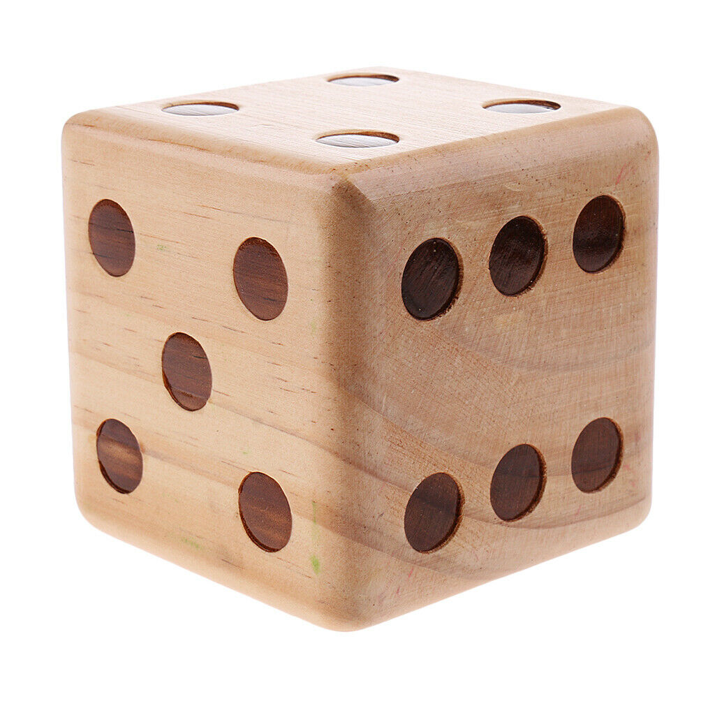 Large Dot Dice 6 Pips Jumbo Outdoor Lawn Game Party Activity Game Dice 3.5