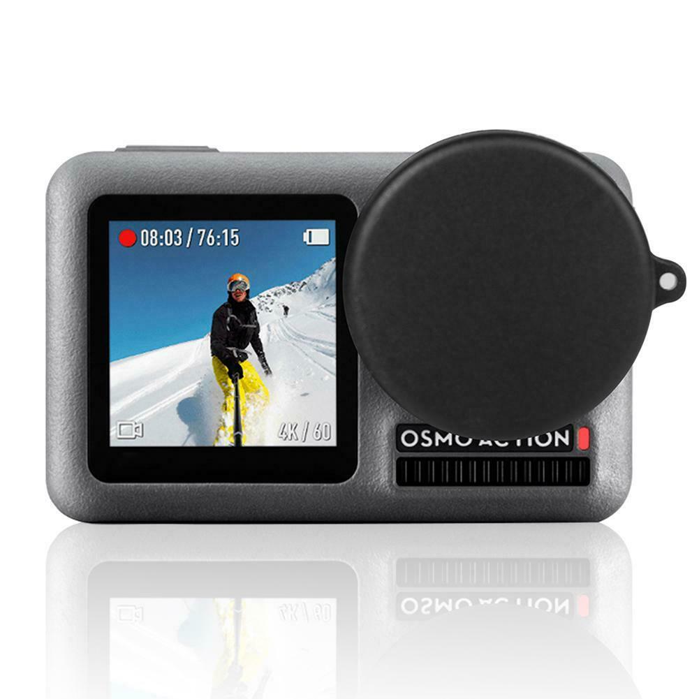 Soft Rubber Lens Protection Cover Case Cap for DJI OSMO Action Sport Camera AU