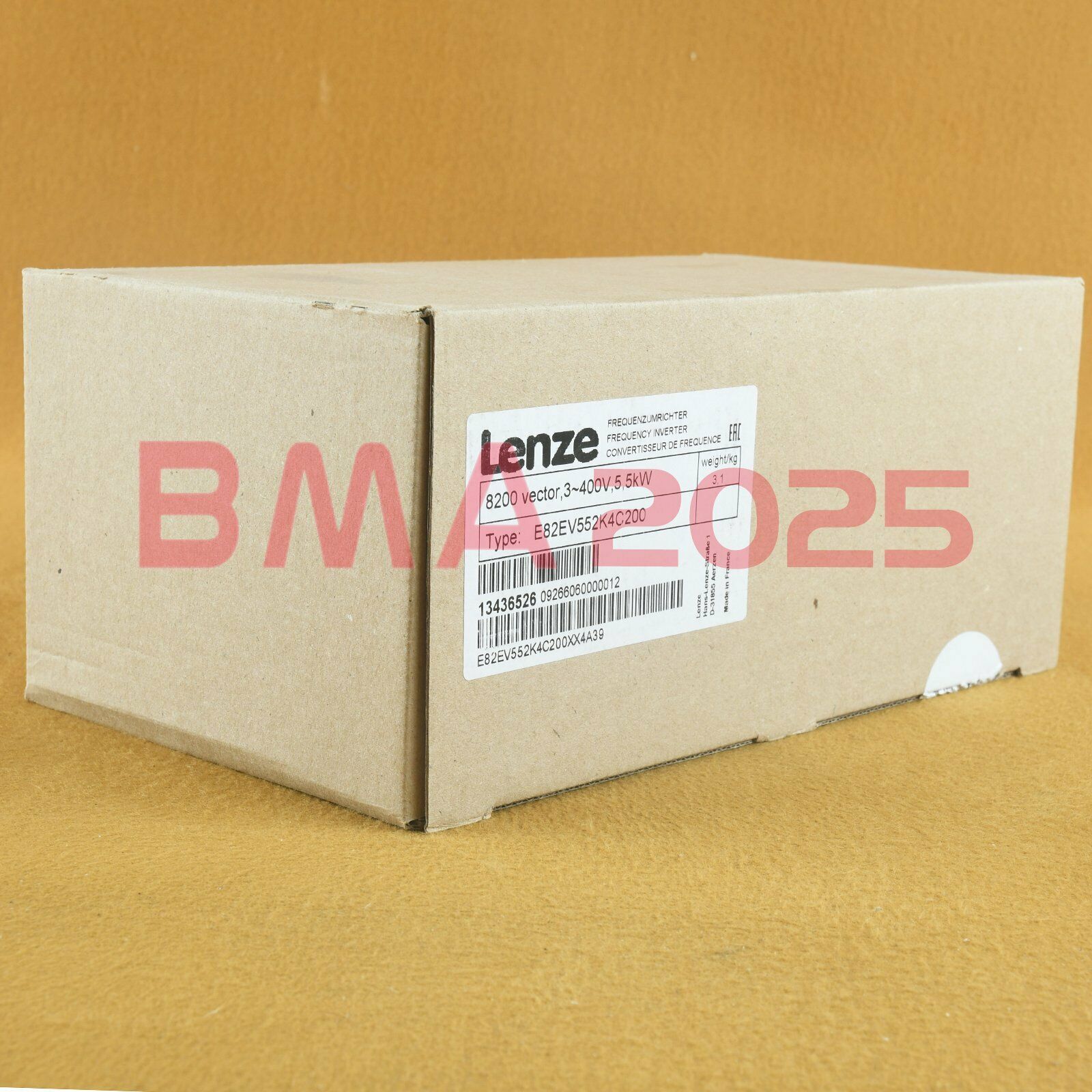 1PC Brand New E82EV552K4C200 Inverters 5.5kw 1 year warranty DHL free Ship LZ9T