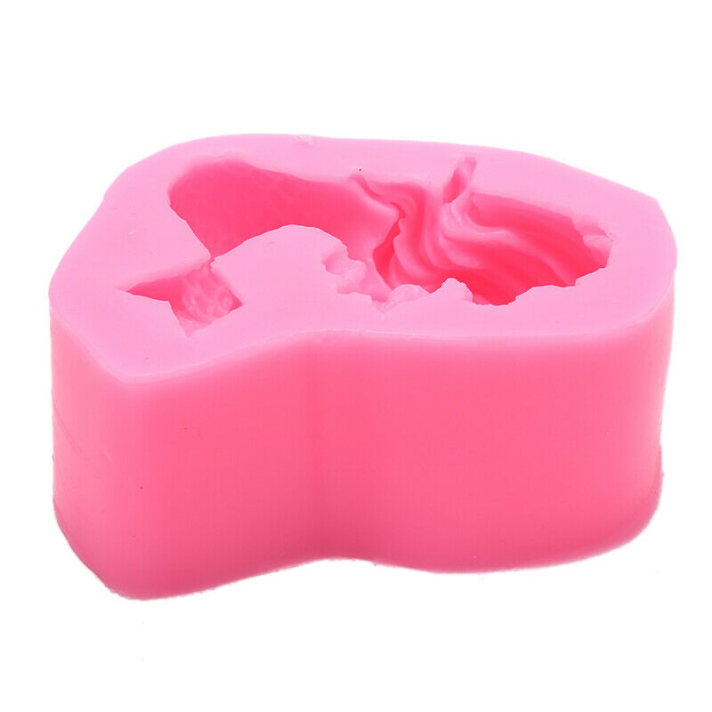 Sleeping Mermaid Silicone Mold Cake Decor DIY Craft Soap Tools Christmas GifBDD