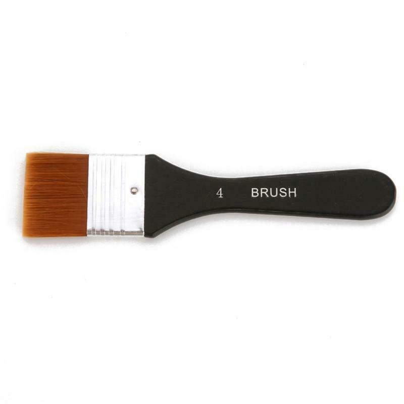 7pcs/set Professional Nylon Hair Painting Brush Wooden Oil Watercolor Acrylic