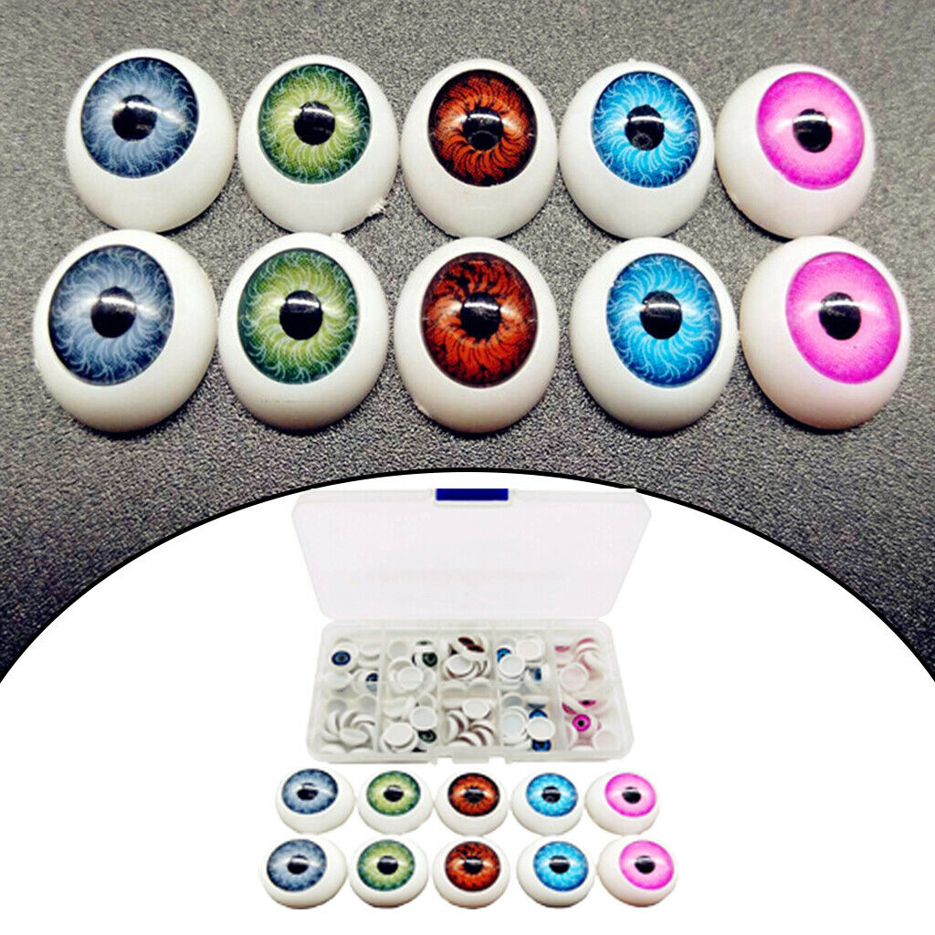 Plastic 12mm Safety Eyes for Stuffed Toys Crochet Projects Making Parts