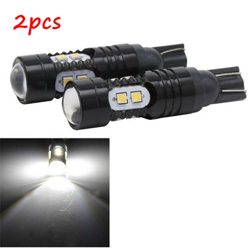 2pcs 50W 921 906 912 T10 T15 LED 6000K HID White Backup Reverse Lights Bulb
