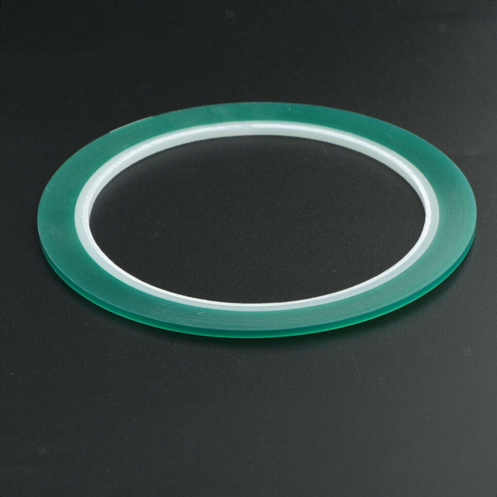 2 Pieces Curve Masking Tape Hard for Plastic Craft Painting Accessories