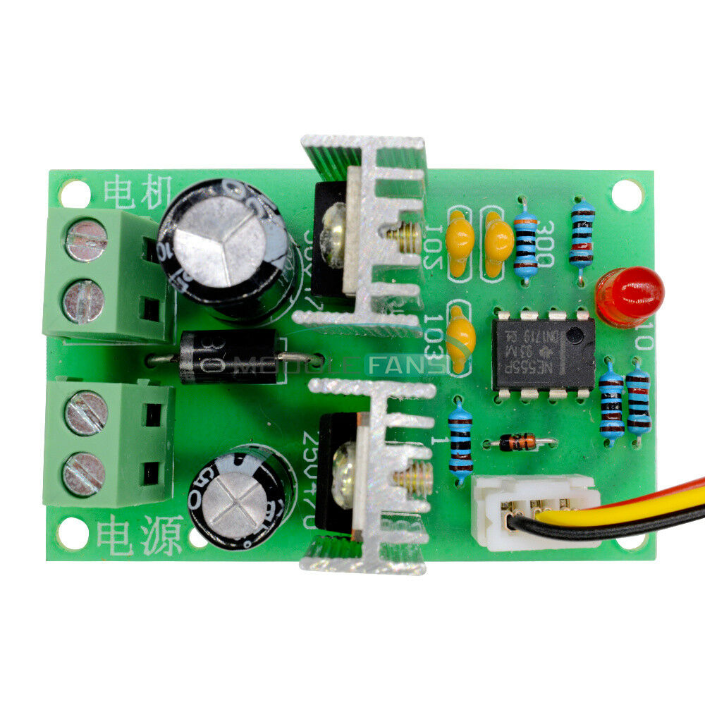 5PCS 24V 3A 12V-36V Pulse Width PWM DC Motor Speed Regulator Controller Switch