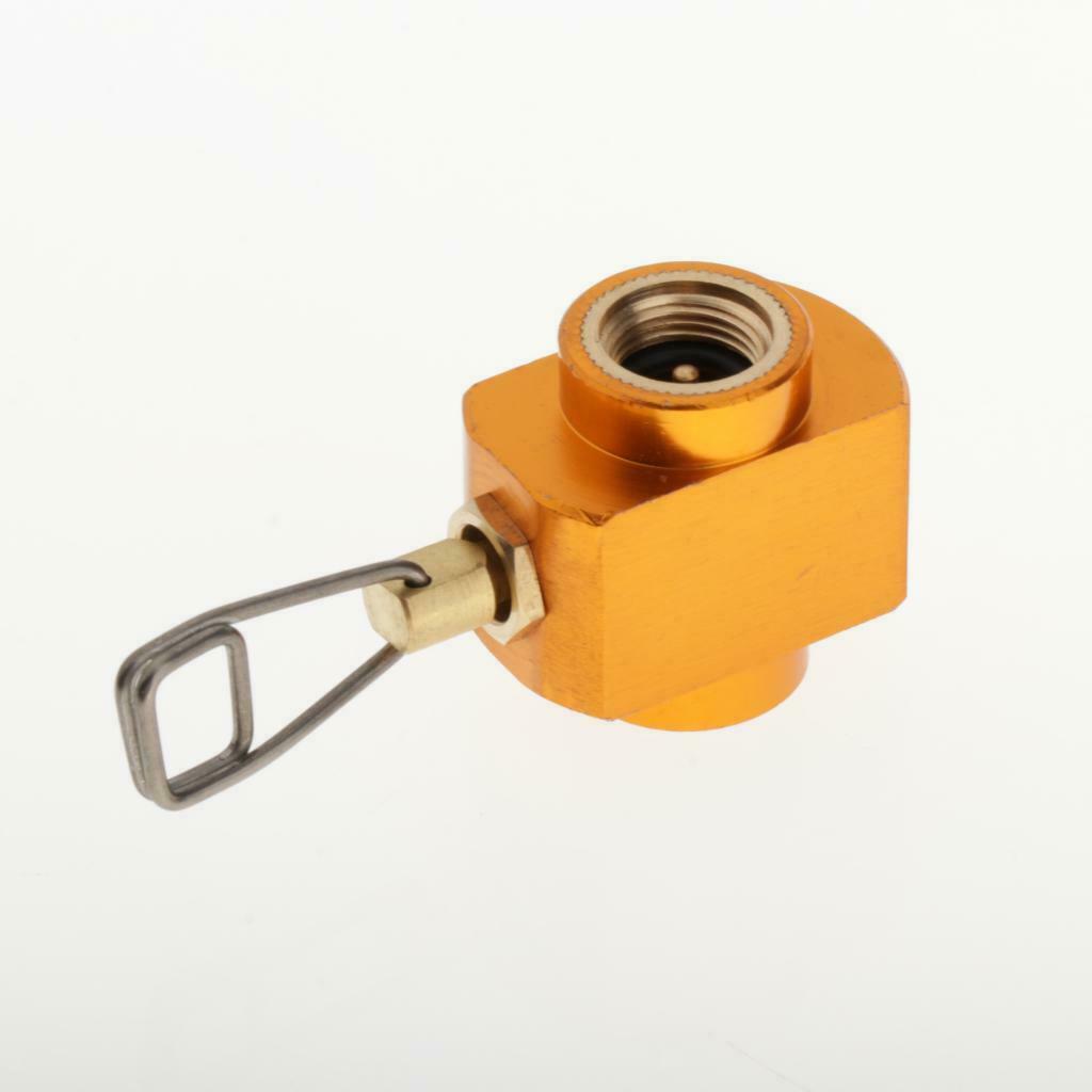 Outdoor Picnic Propane Refill Connector Burner Butane Filling Valve Adapter