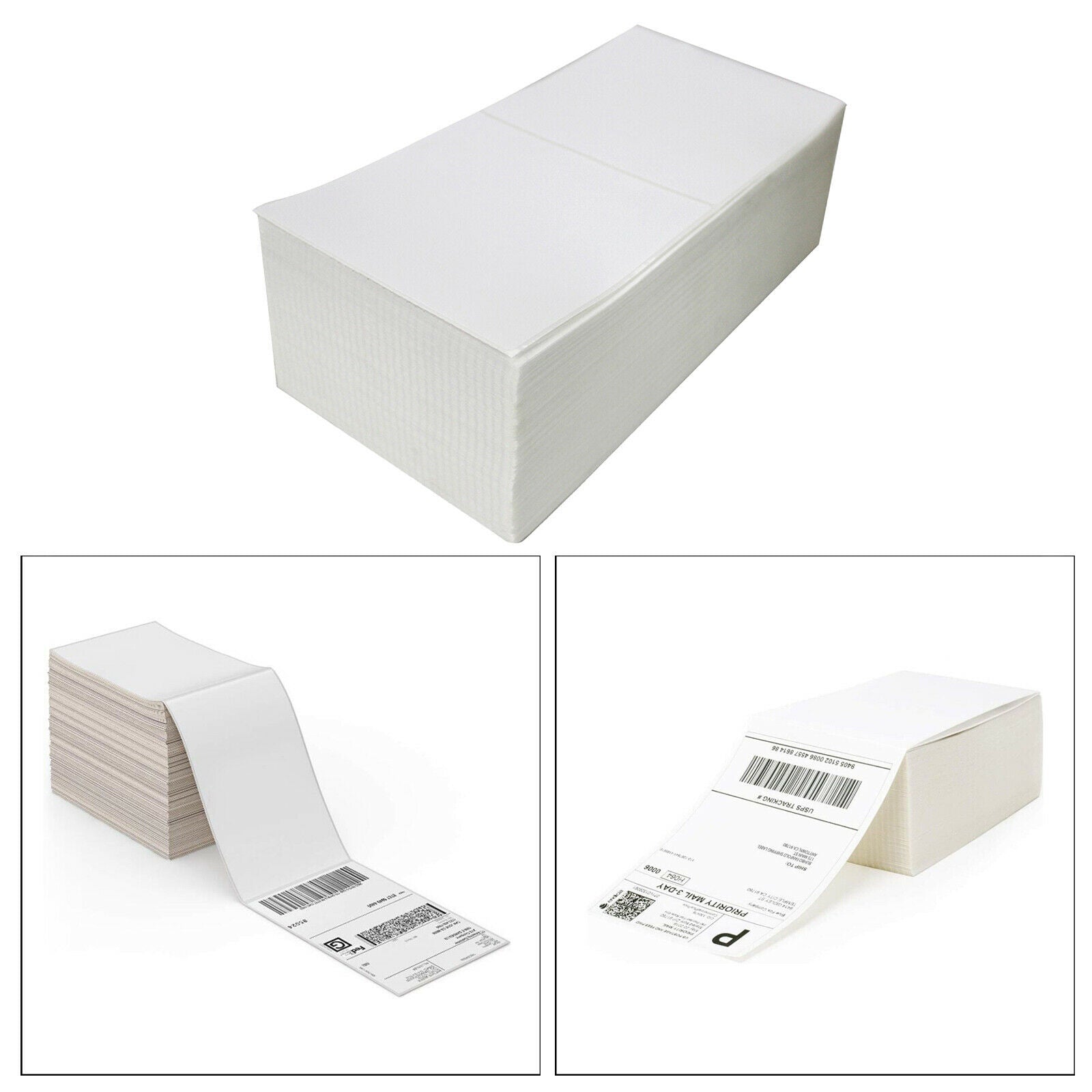 500pcs Direct Thermal Labels Small Business Package Thermal  Label