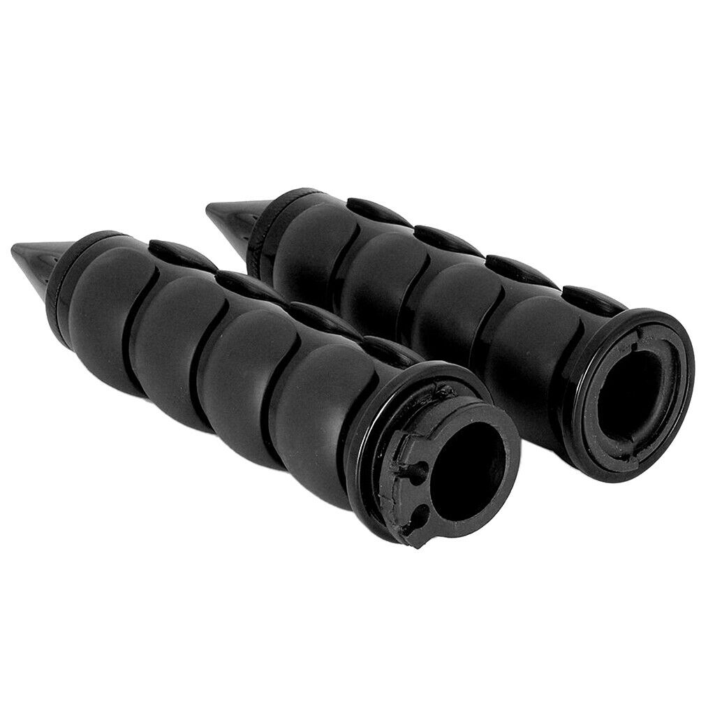 7/8"Motorcycle Motorbike Handlebar Hand Grips Black For  Suzuki BMW