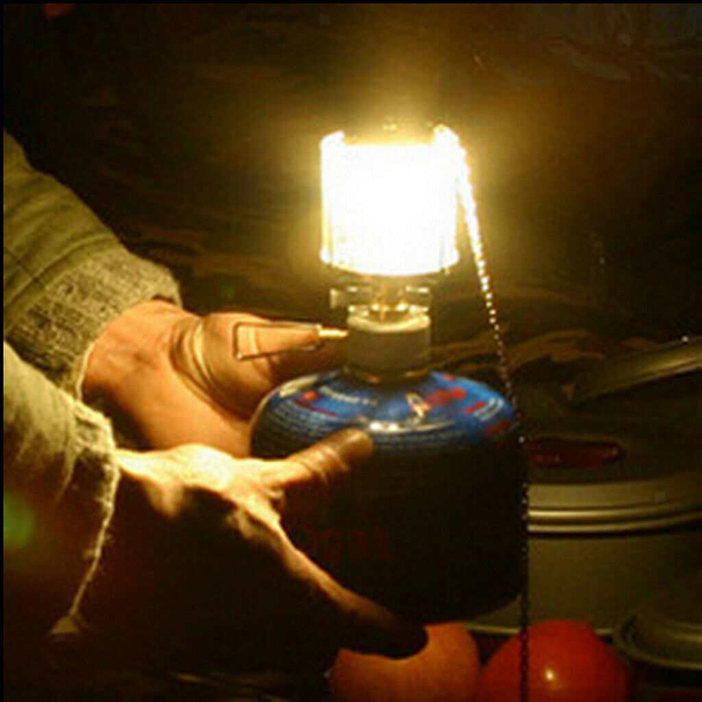 Camping Gas Lamp Outdoor Lantern Tent Hanging Light