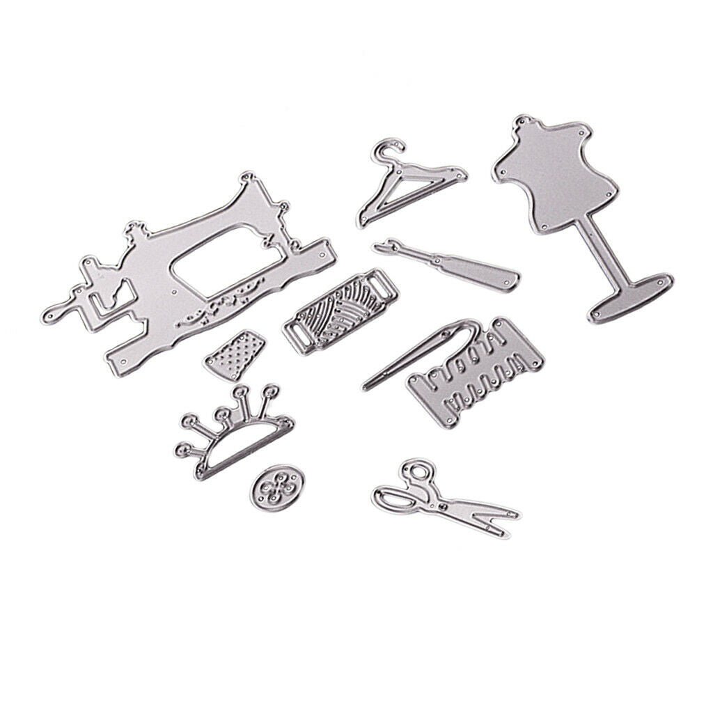 Sewing shape metal cutting dies Christmas DIY Scrapbooking embossing stencil