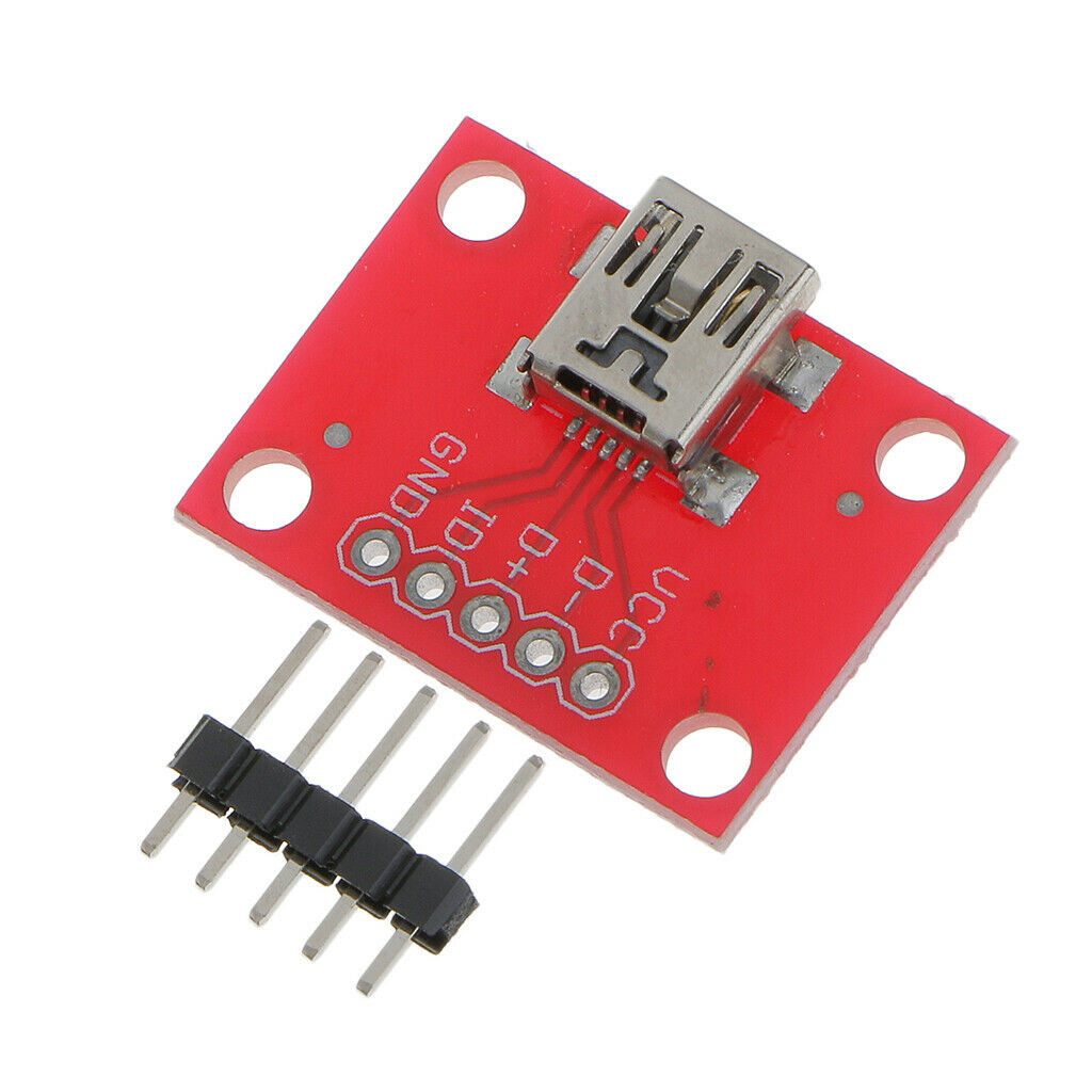 Breakout Board for USB Mini-B miniUSB