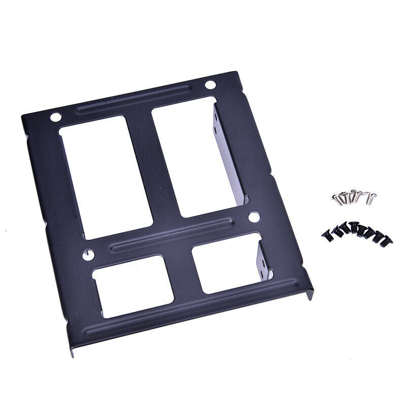2.5 inch to 3.5 inch SSD Solid Hard Drive Bay Tray Mounting Bracket Adapter C Lt