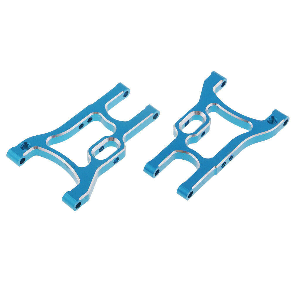 2X 2pcs Aluminum Alloy Front Lower Suspension Arms for HSP 94123 RC Drift Car