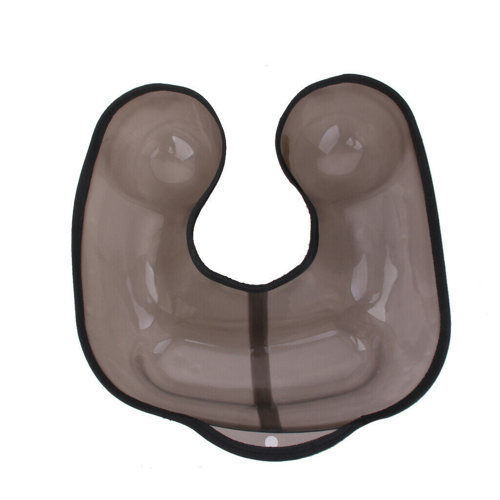 2 Pieces Large PVC Shampoo Neck Shoulder Support Tray Perm Dye Container