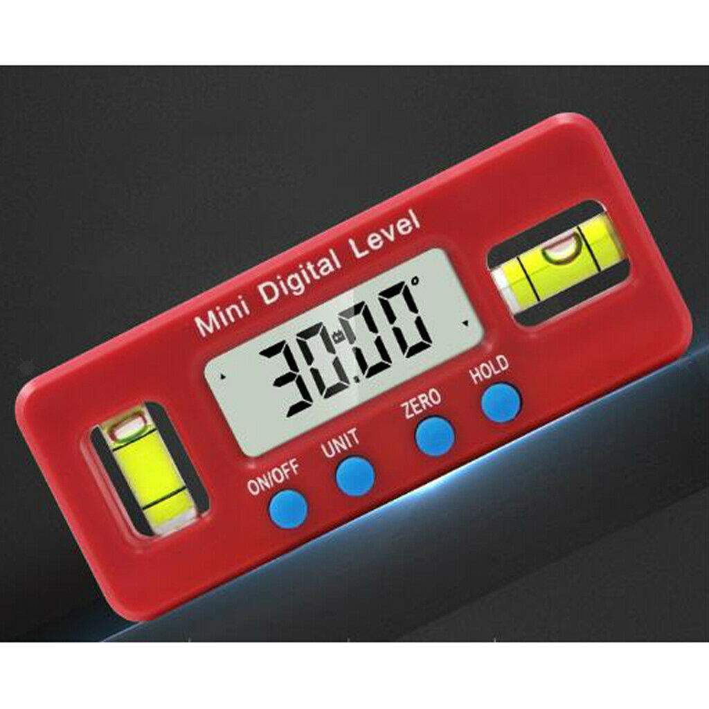 Spirit Level Pocket Mini Precision Scale Magnet Clip