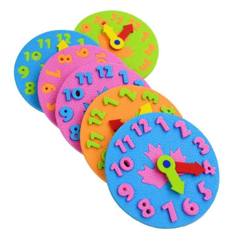 1Pc Busy Board Montessori Board Clock Educational Developing Toys for Toddler