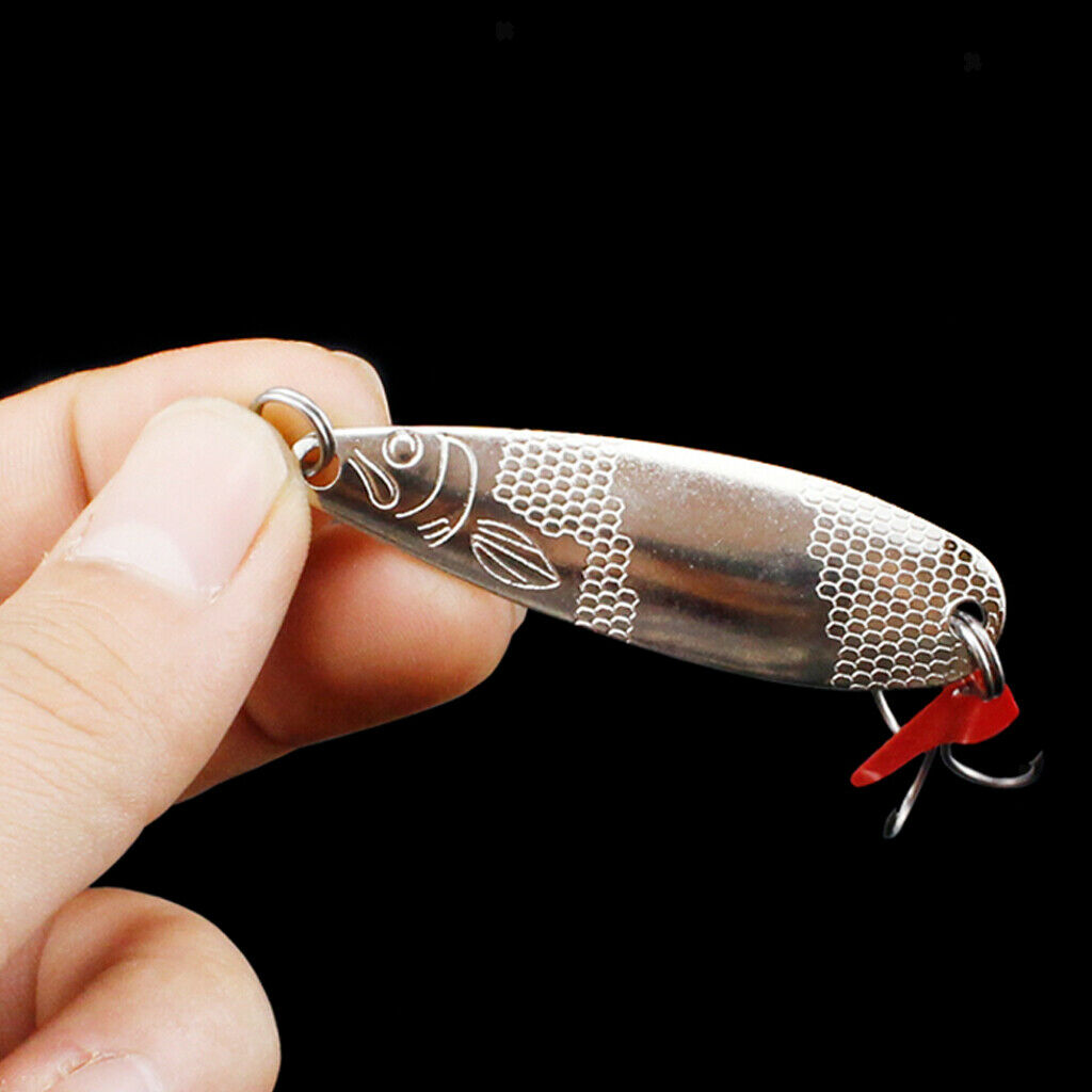 10pcs Fishing Spinner Baits Sequins Fishing Baits Replacement Supplies