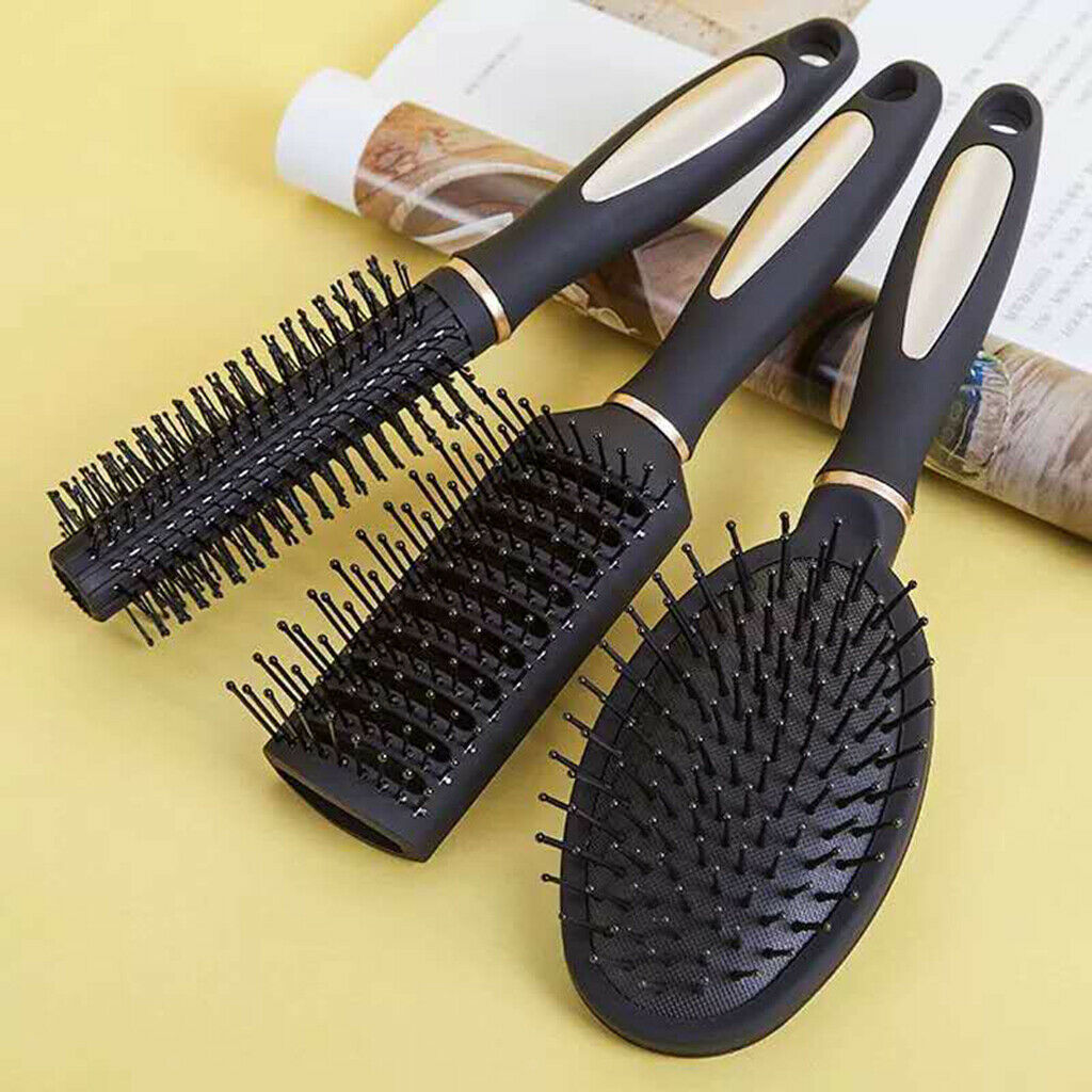 3-pack Hairbrush Massage Comb Hair Comb Kit No More   Anti-Static