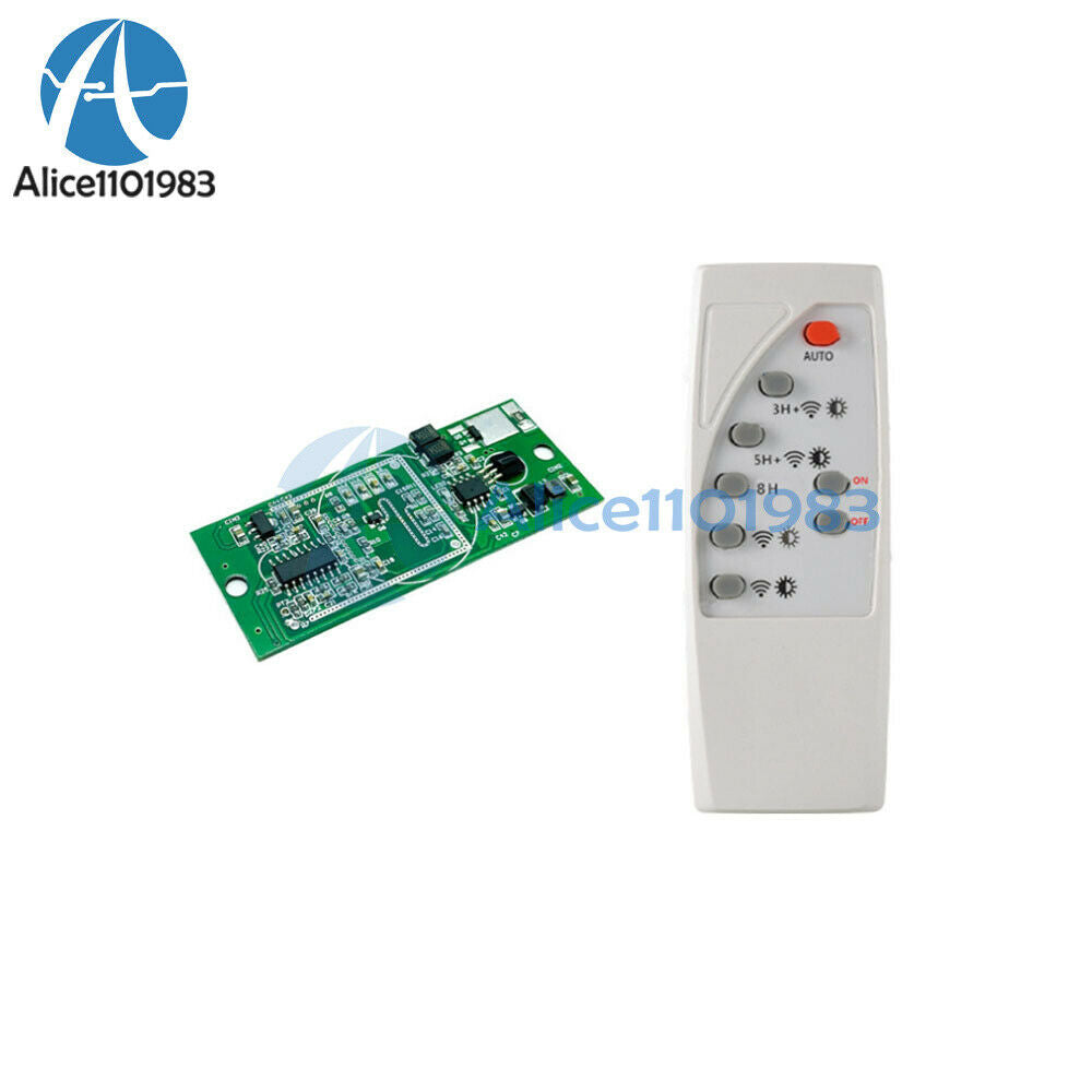 Microwave Radar Body Induction Solar light controller 3.7V 7.4V Circuit Board