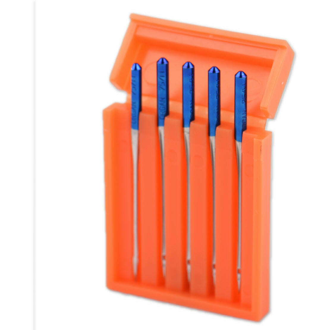 5pcs Tip Embroidery Needle Size 75/11 Fit for Janome Sewing Machine 1.5" An