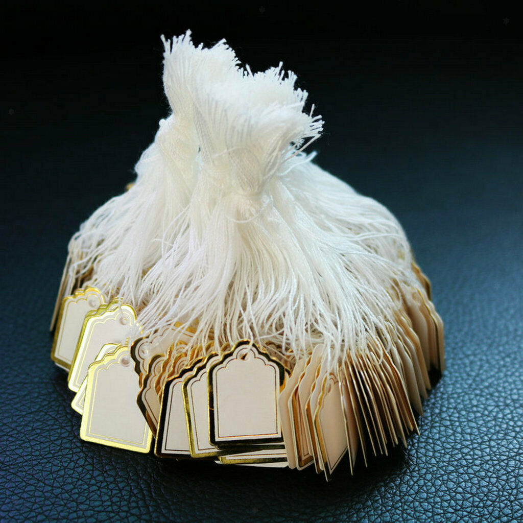 500 Pieces Mini Jewelry Price Tags, Small Writable Price Marking Tags Watches